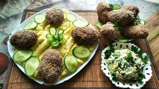 Вкусные котлеты в духовке. Очень простой и быстрый рецепт.