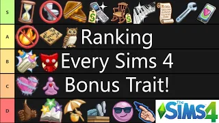Ranking Every Bonus and Reward Trait in the Sims 4: A Tier List