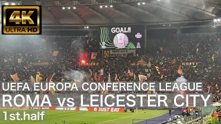 [4K] ROMA 1-0 LEICESTER CITY 1st.half 05/05/2022｜UEFA EUROPA CONFERENCE LEAGUE Semi Final 2nd.leg.