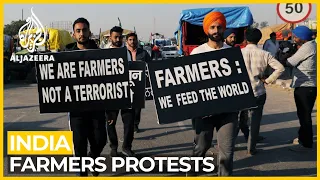 India farmers block major roads in New Delhi protest