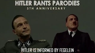 Hitler is informed by Fegelein