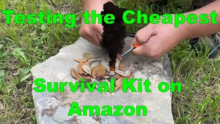 We Tested the Cheapest Survival Kit on Amazon!