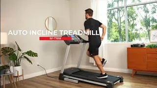 Sunny Health & Fitness | Auto Incline Treadmill - SF-T7515