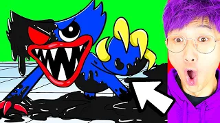 HUGGY WUGGY'S ORIGIN STORY!? *CRAZIEST POPPY PLAYTIME VIDEO EVER* (LANKYBOX REACTION!)