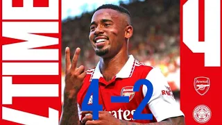 Arsenal vs Leicester city HIGHLIGHTS (4-2)