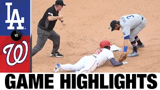 Dodgers vs. Nationals Game Highlights (7/4/21) | MLB Highlights