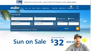 Flying Allegiant Airlines! How To Save Big Money On This Budget Airline!