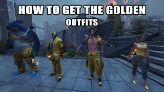 How to get GOLDEN Outfits - Suicide Squad Kill the Justice League