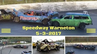 Speedway Warneton 5-3-2017 Crashes