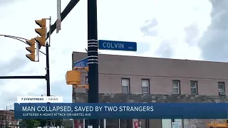Buffalo man: Two women saved my life on Hertel Avenue
