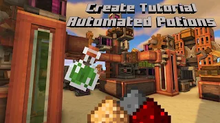 Create .3 Tutorial Episode 8: Automated potions, Gunpowder, Redstone and Glowstone!