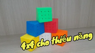 Quá trình làm ra rubik 4x4 cho thiểu năng