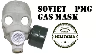Mikes Militaria Product- Soviet PMG Gas Mask