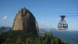 Сахарная голова. Рио-де-Жанейро, Бразилия. Pão de Açúcar. Rio de Janeiro, Brazil .