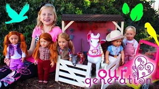 Alyssa's Dolls Come to Life Part 2 || Best Friends Picnic