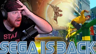 Krimson KB Reacts - Sega Games Reveal - GOLDEN AXE, SHINOBI, JET SET, STREETS OF RAGE, CRAZY TAXI