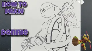 How To Draw Donnie | TMNT 2012 | Step By Step #drawing #tmnt2012 #tmnt