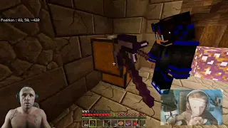 [Minecraft] Live survie hardcore Crazy Craft avec Gégé le sympa et Maxime