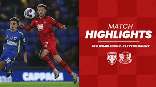 HIGHLIGHTS: AFC Wimbledon 2-0 Leyton Orient