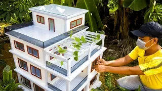 Building Dream Mini House model with Drywall and Aluminum