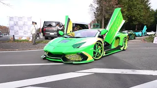 爆音パレード 諸星一家 L☆FES2021 Lamborghini Aventador Fightingstar スーパーカー L-FES