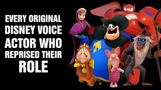 Every Original Disney Voice Actor Who Reprised Their Roles