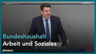 Bundestagsdebatte zum Bundeshaushalt für Arbeit und Soziales am 25.03.22