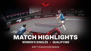 Madhurika Patkar vs Christina Kallberg | WS | Singapore Smash 2022 (Qual)