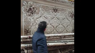 Polypropylene Rug Production in Factory