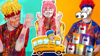 Driving a Yellow Bus | D Billions Kids Songs