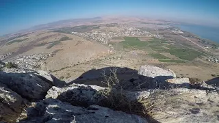 Breathtaking Views from the Cliffs of Mt. Arbel in Israel's Galilee