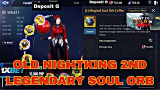 MIR4-OLD NIGHTKING 2ND LEGENDARY SOUL ORB | TOP 1 DARKIST | FAMOUS FAMILY