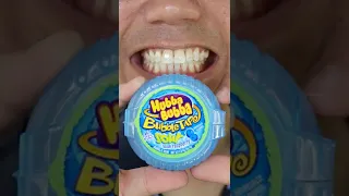 ASMR | I'm a major fan of Hubba Bubba Sour Blue Raspberry Gum Tape. #DoctorTristanPeh #ASMR #Shorts