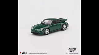 MINI GT 1:64 MINI GT Porsche RUF Anniversary Irish Green