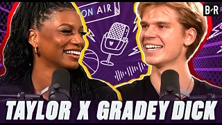 Gradey Dick talks Drake’s DM, NBA Draft Night Suit and More with Taylor Rooks