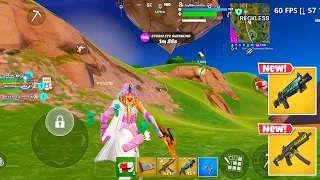 Samsung S23 Ultra 60 FPS Fortnite Mobile Gameplay *20 Elims Dub, 0% Input Delay!,  ELYSIAN ARTEMIS!*