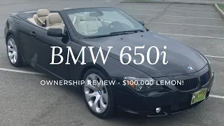 BMW 650i 6 Series Convertible E63 4.8 Litre V8 - Ownership Experience