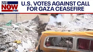 Israel-Hamas war: US vetoes Gaza ceasefire during United Nations gathering | LiveNOW from FOX