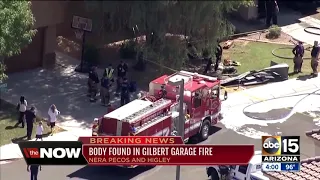 Body found in Gilbert garage fire