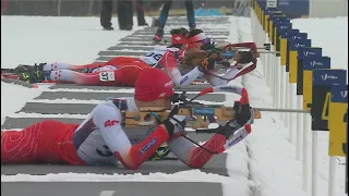 Highlights Day 6 Biathlon Men's 10km Sprint #lakeplacid2023