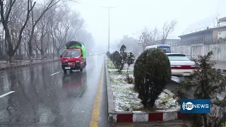 Kabul residents wake to their first snow of the season | اولین بارش برف امسال در کابل
