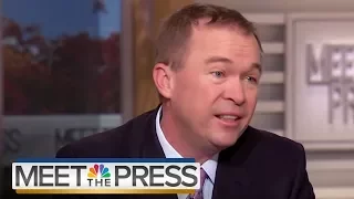 OMB Director Mick Mulvaney: Roy Moore Accusers Are 'Credible' | Meet The Press | NBC News