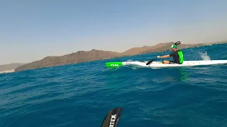 Nordic Kayaks Surfski Experience on Fuerteventura with Maeva Kayak