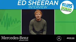 Ed Sheeran Talks “Emotional” Conversations He Has With Elton John | Elvis Duran Highlight