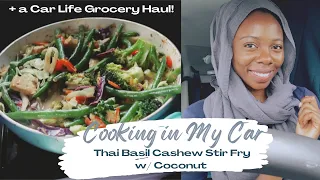Cooking Inside a Car!  |  How to Cook Inside a Car While Living in My Car Full Time