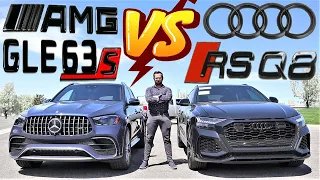 2024 Mercedes AMG GLE 63 S VS 2023 Audi RS Q8: Which Super SUV Is Best?