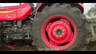 Mahindra Yuvo 575DI 4WD HP45  2MB Plough Demonstration | Jagan Tractors Hub