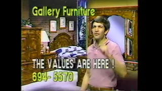 Gallery Furniture 1984 Commercial