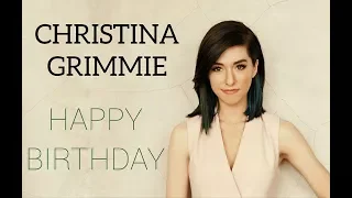 Happy 24th Birthday Christina Grimmie! Miss you more than ever 💚 [Tribute]