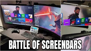 Quntis monitor Screenbar VS BenQ Screenbar